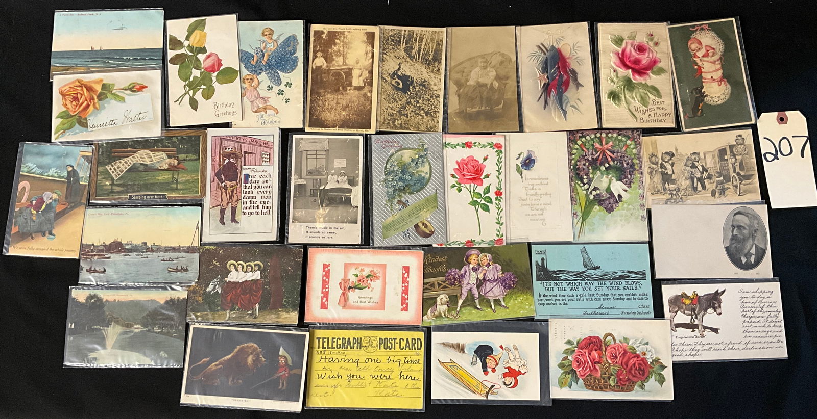 Vintage Postcards and Paper Ephemera Collection, 1900-1915 (1 of 5)