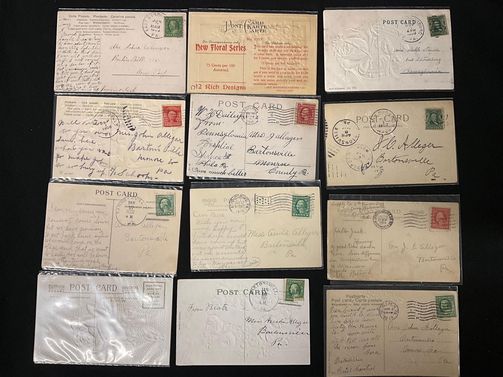 Family Golden Age Postcard Collection, 1906-1920 - 4