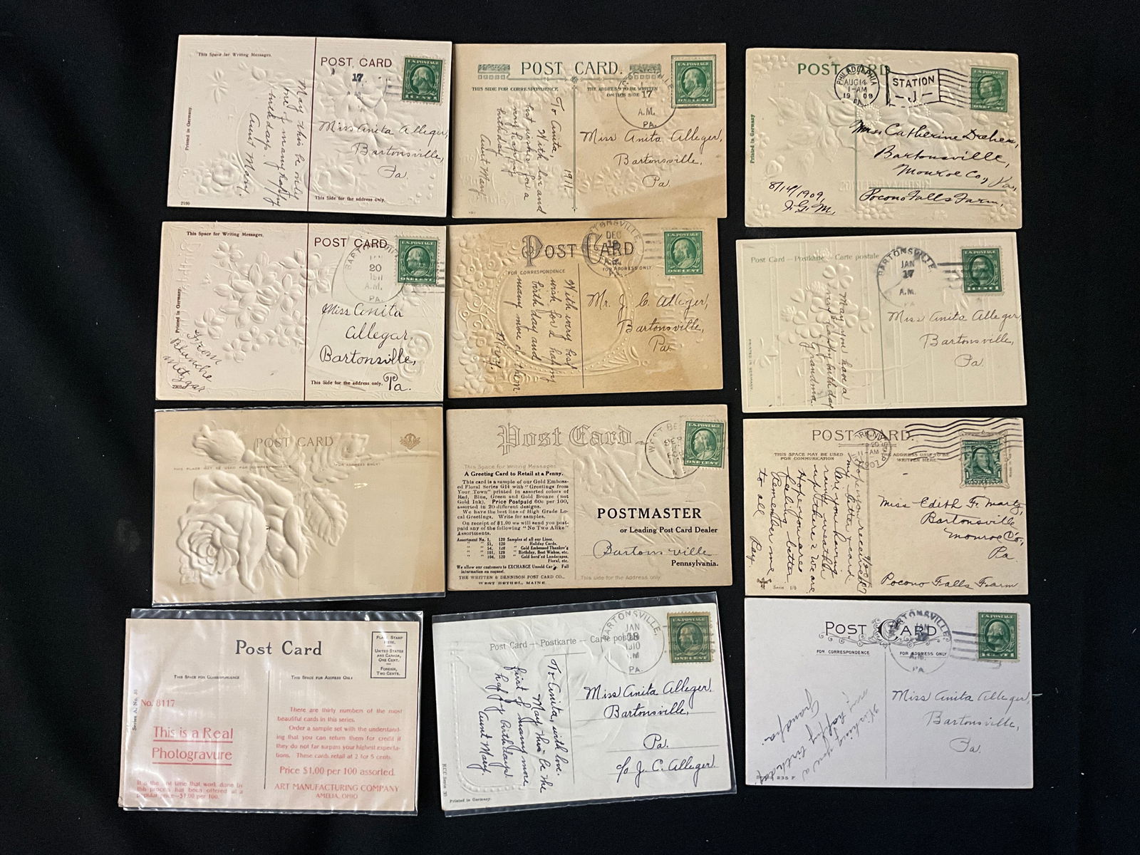 Family Golden Age Postcard Collection, 1906-1920 - 5