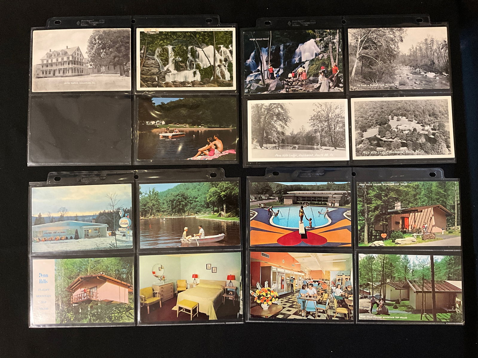 Analomink, Pennsylvania and Penn Hills Resort Vintage Postcard Collection, 1910s-1970s - 3