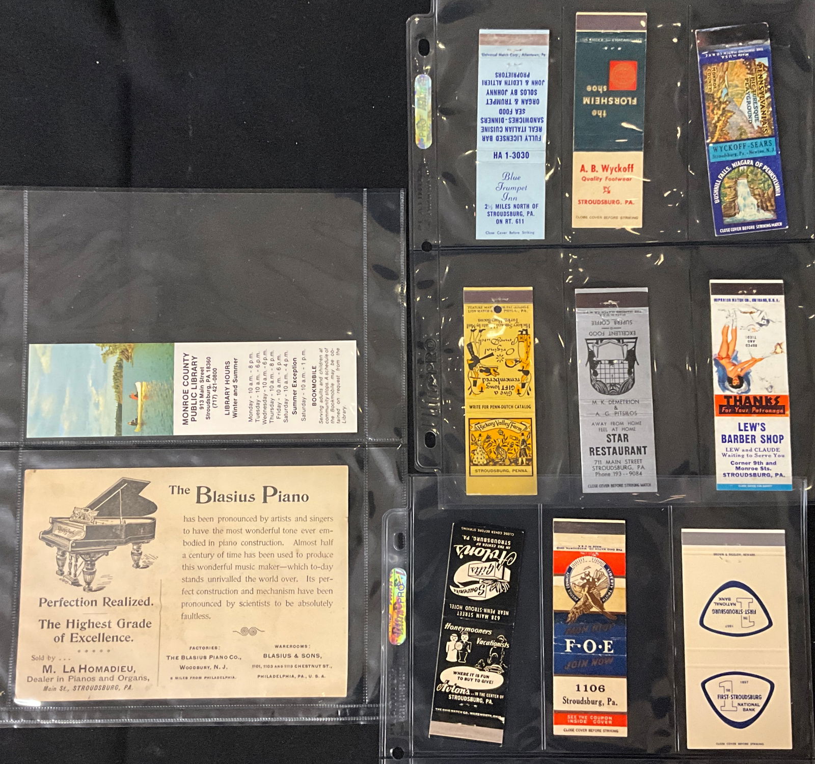 Monroe County and Stroudsburg Pennsylvania Local History Ephemera Collection, 1900-1979 - 3