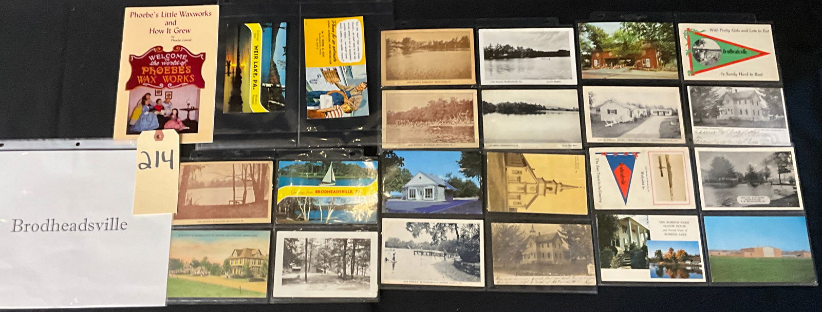 Brodheadsville and West End Poconos Local History Ephemera Collection, 1900s-1970s (1 of 5)