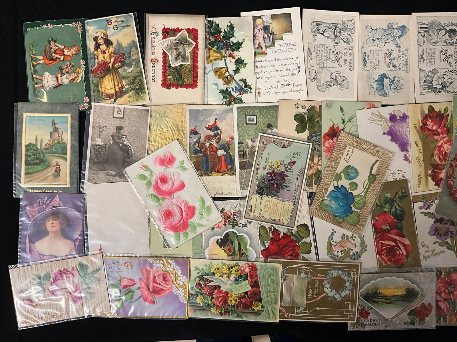 Vintage Post Cards and Paper Ephemera, 1905-1913 - 3
