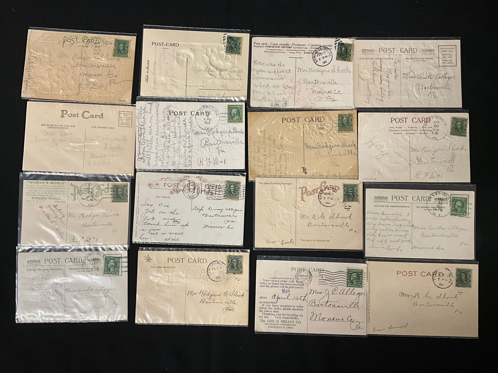 Vintage Post Cards and Paper Ephemera, 1905-1913 - 5