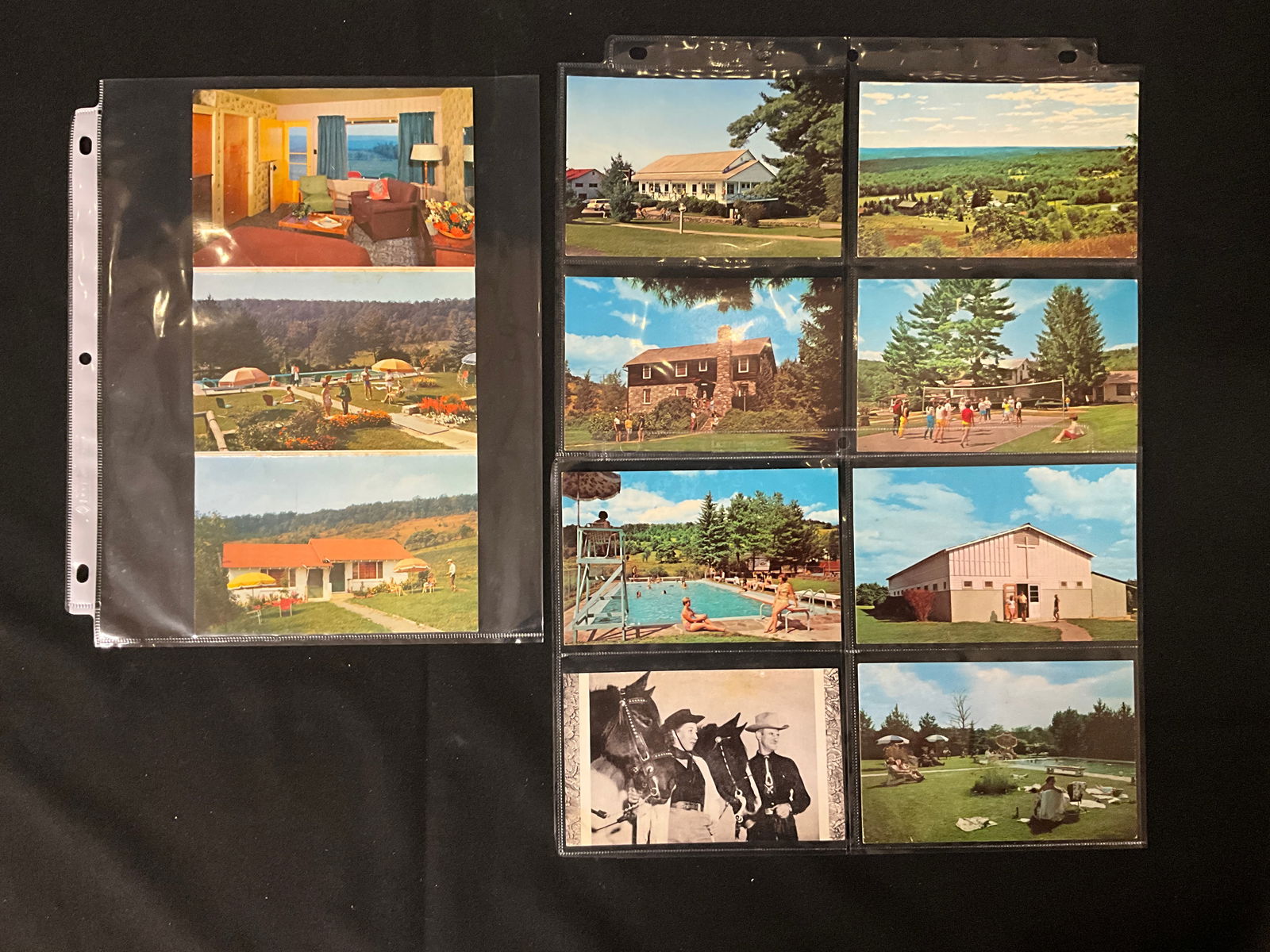 Twin Pines Pocono Mountains Resort Postcard Collection, 1940s-1970s - 2