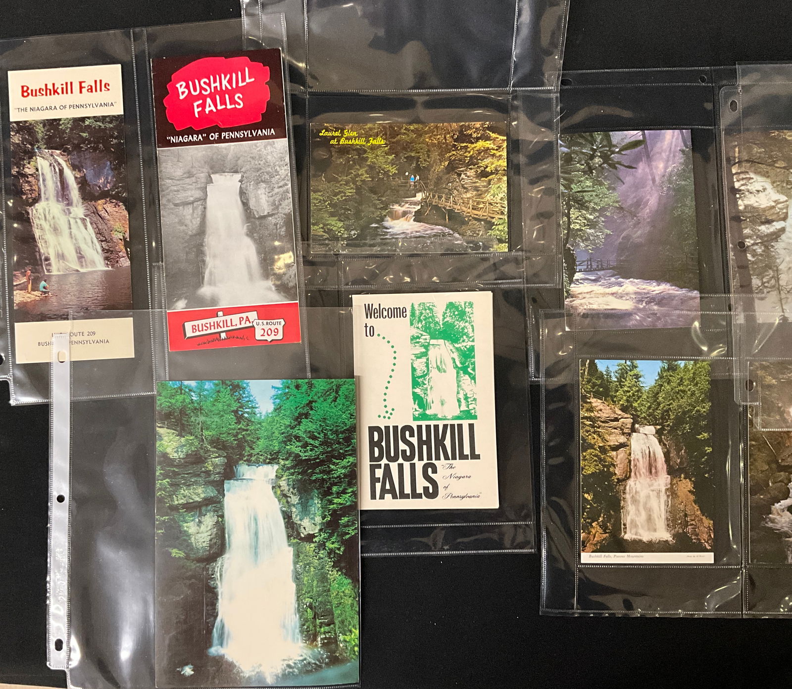 Bushkill Falls The Niagara of Pennsylvania Postcard and Brochure Collection, 1950s-2000s - 3