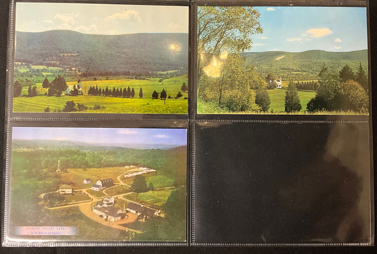 Pocono Mountains, PA Cherry Valley and Cresco, Vintage Postcard Lot, 1950s-1960s - 4