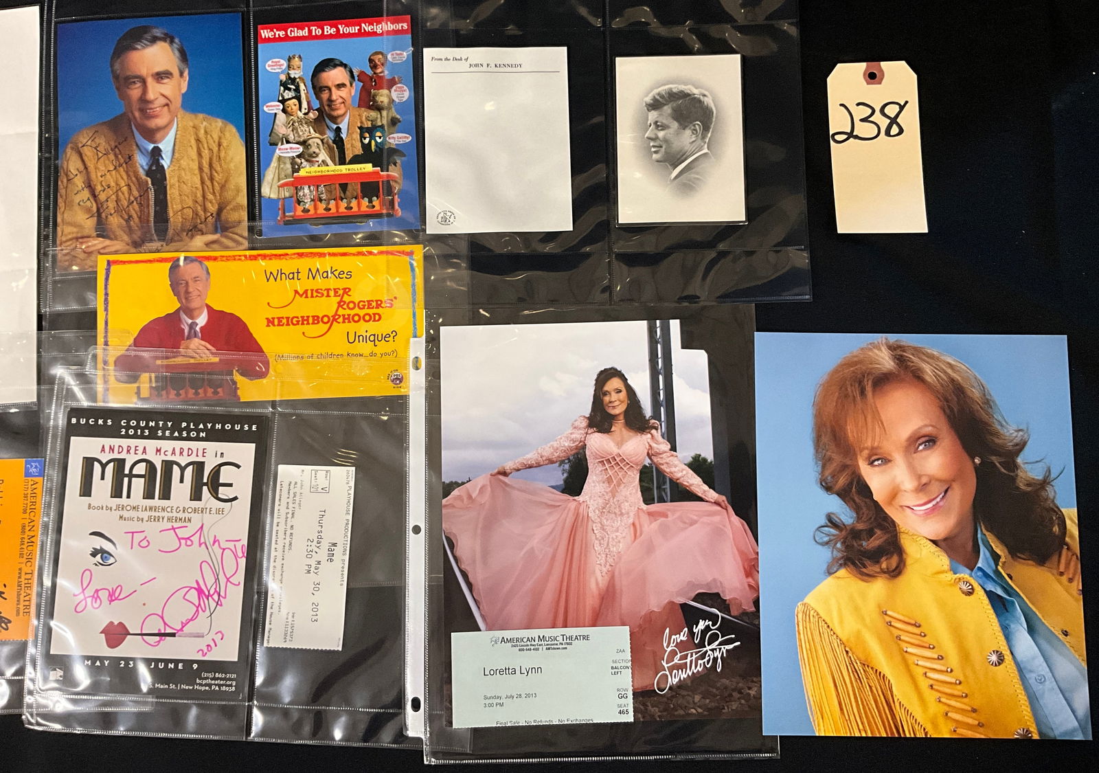 Fred Rogers and Entertainment Autograph Archive, 1990s-2013 - 2