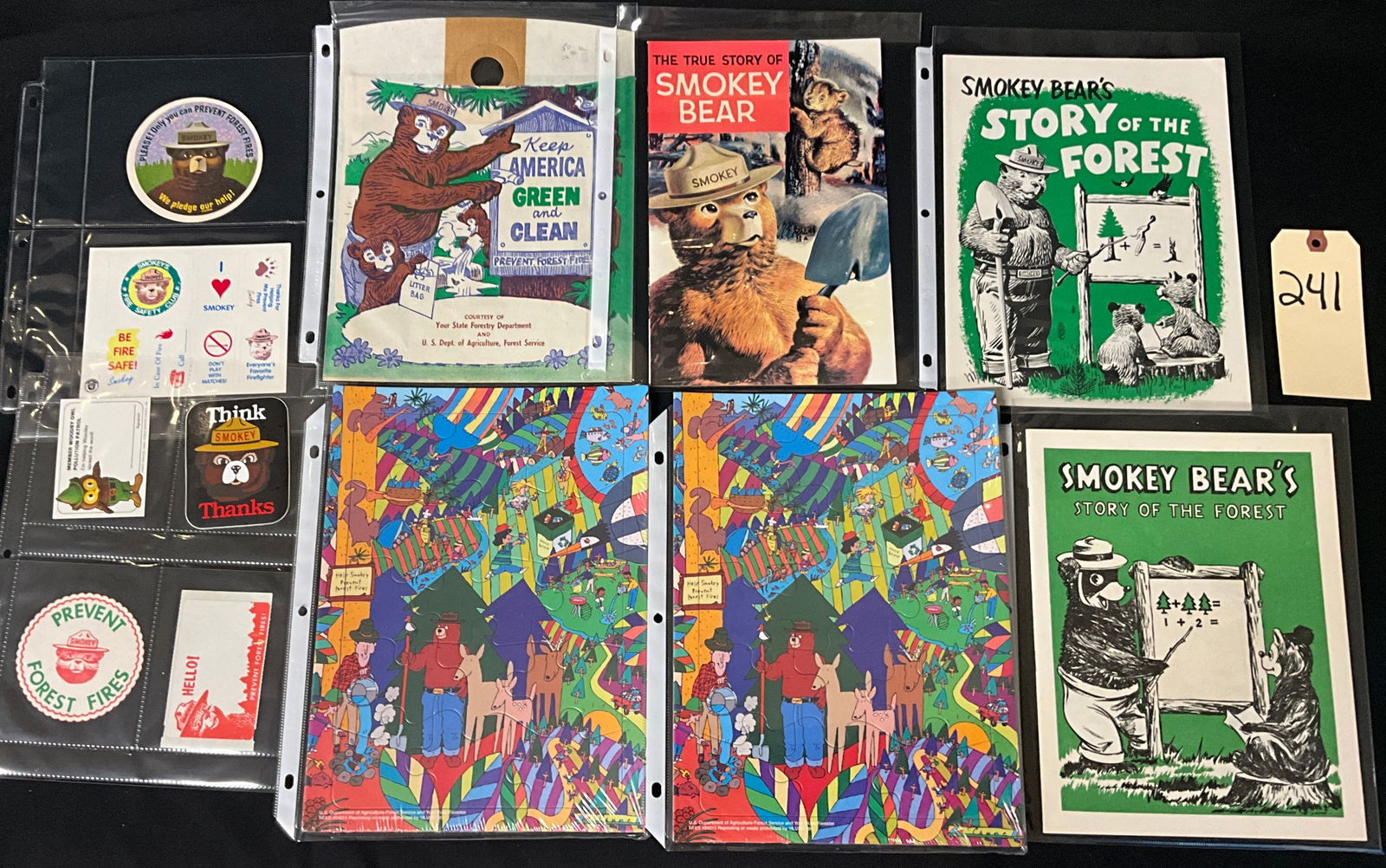 Smokey Bear and Woodsy Owl Forest Service Ephemera Collection, c. 1950s-2000s (1 of 4)