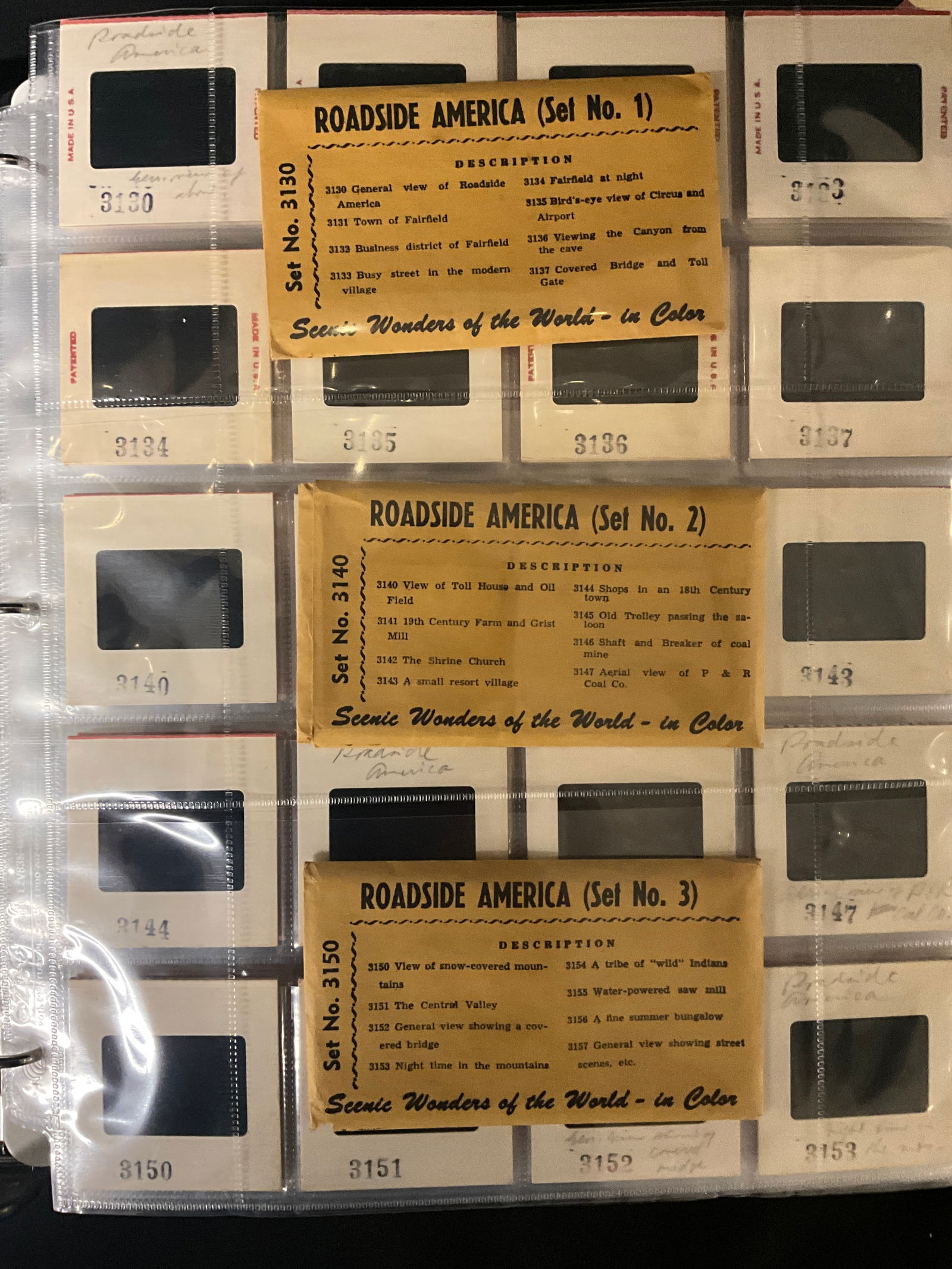 Roadside America Miniature Village, Photographic Slide Collection, c. 1950s-1990s - 2