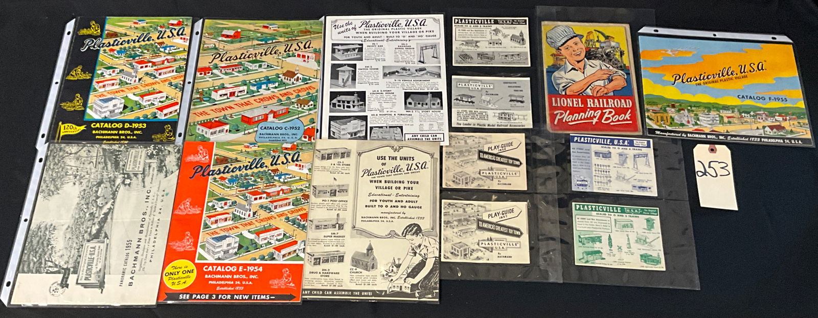 Plasticville, U.S.A. Promotional Ephemera Collection, 1952�1958 (1 of 5)