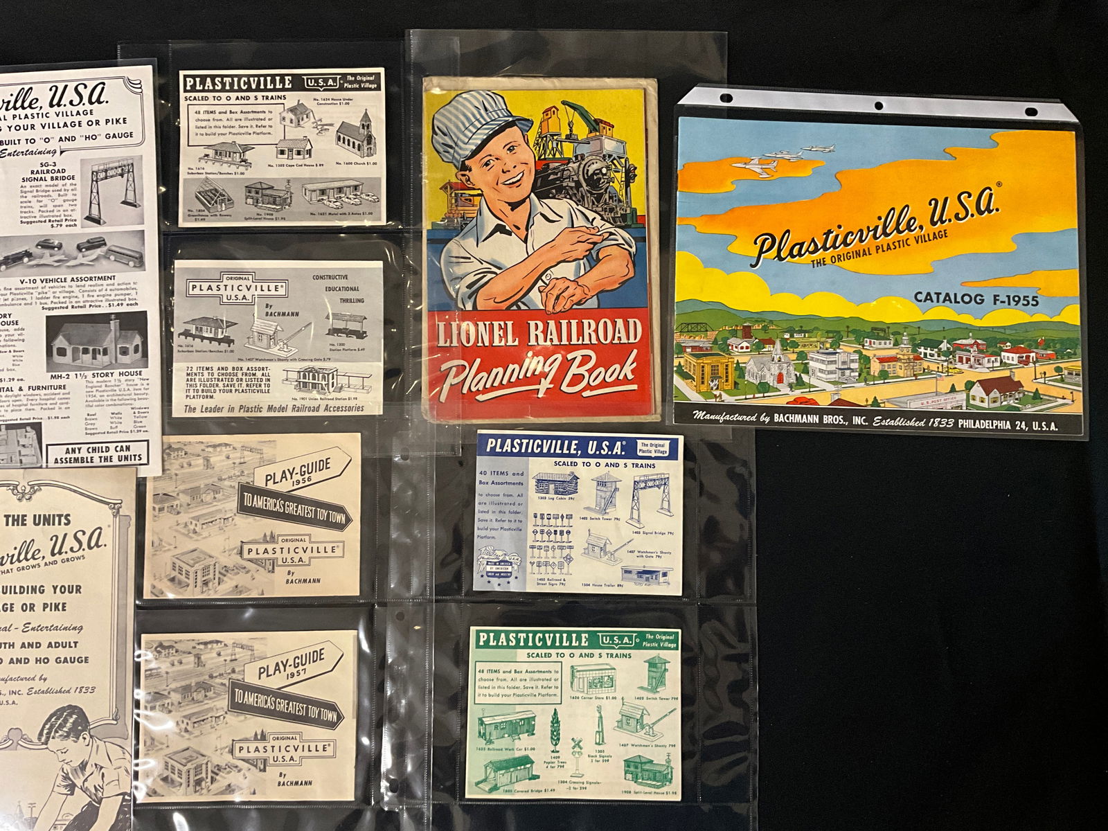 Plasticville, U.S.A. Promotional Ephemera Collection, 1952�1958 - 2