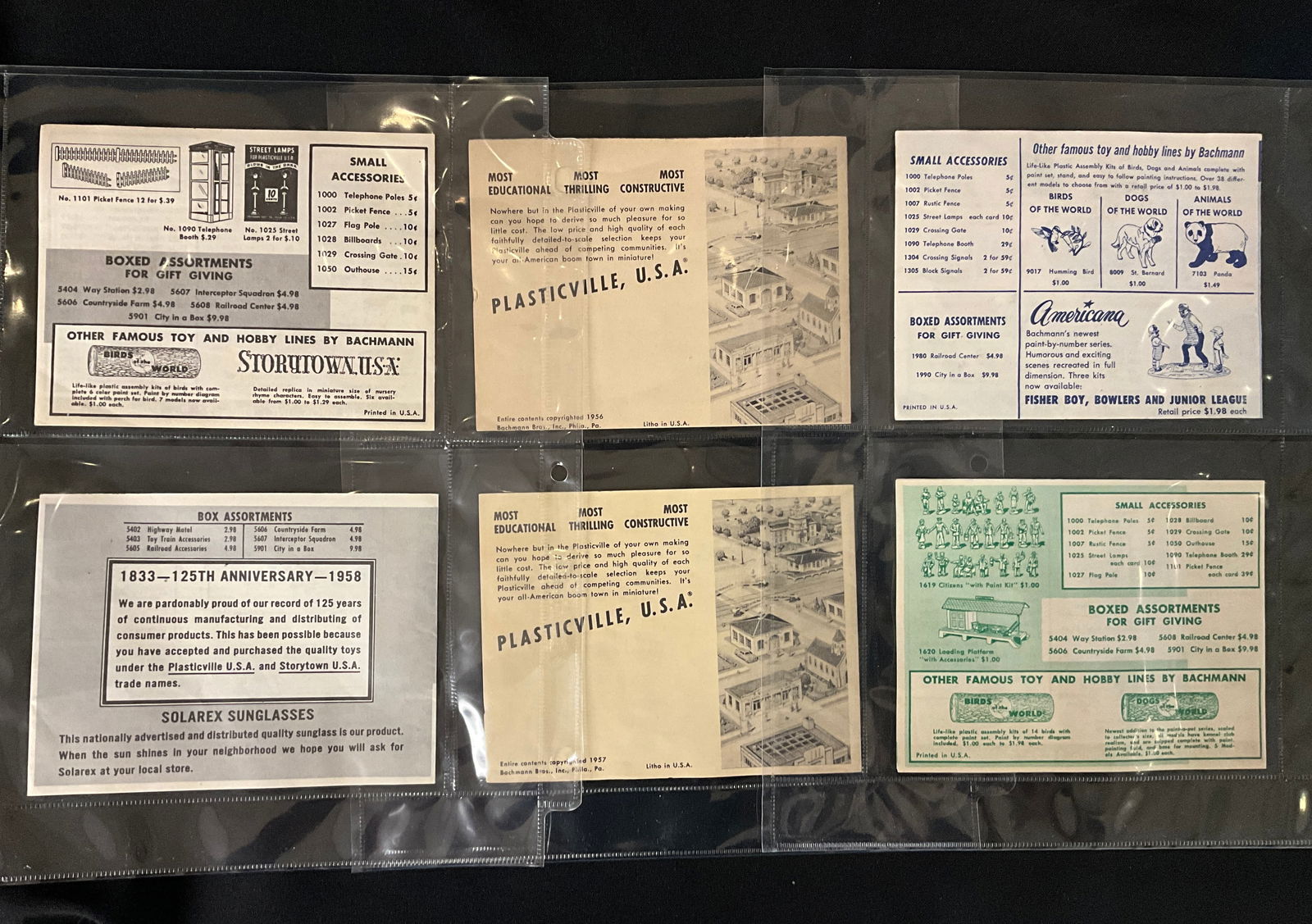 Plasticville, U.S.A. Promotional Ephemera Collection, 1952�1958 - 5