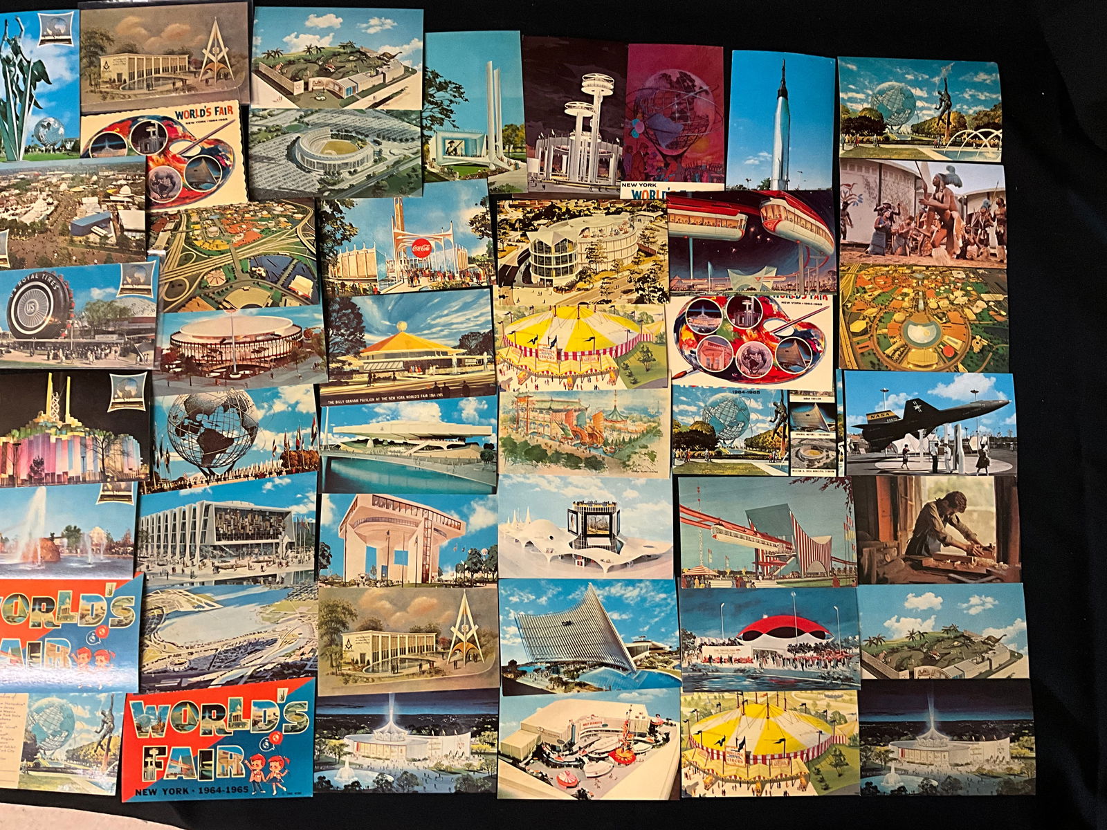 1964-1965 New York World's Fair Souvenir Postcard Collection - 2
