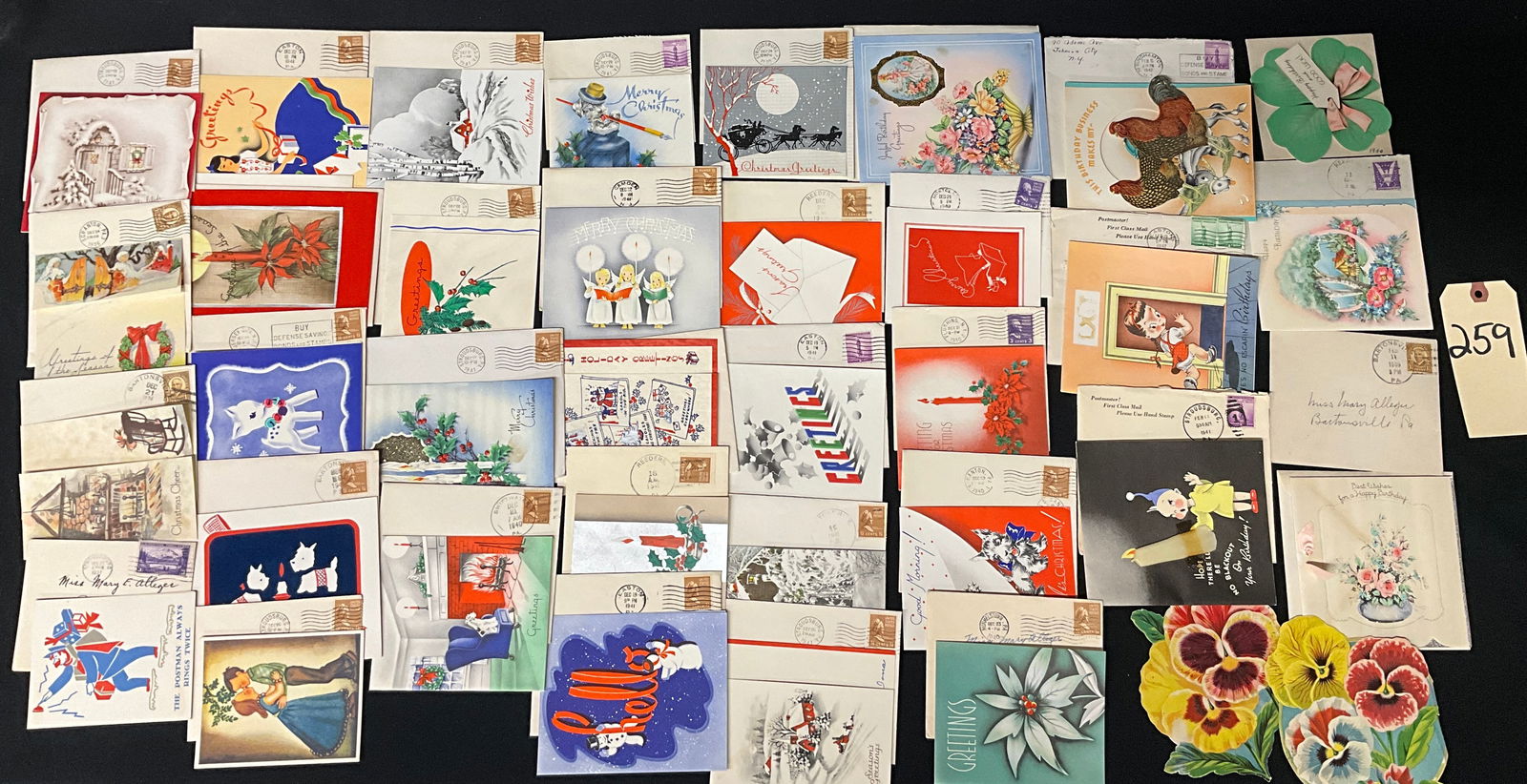 A Collection of Vintage Holiday and Birthday Greeting Cards (1 of 3)