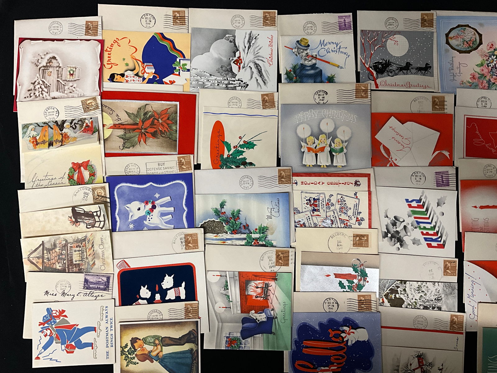 A Collection of Vintage Holiday and Birthday Greeting Cards - 3