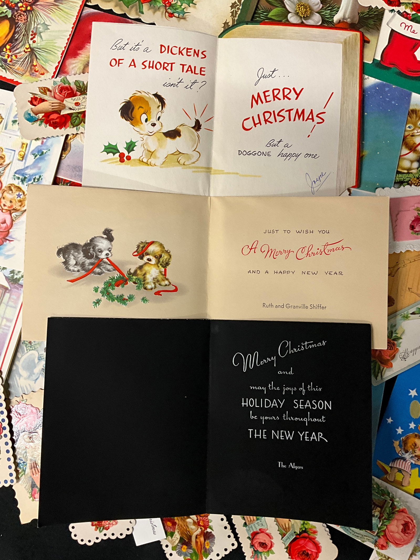 Vintage Christmas Ephemera and Greeting Card Collection, c. 1880s-1960s - 5