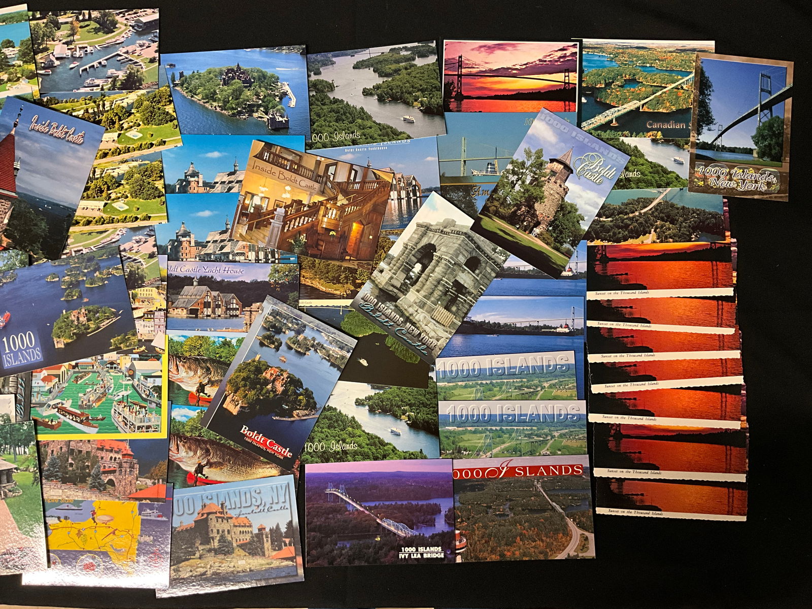 Thousand Islands and Boldt Castle Postcard Collection, Circa 1960s-1990s - 2