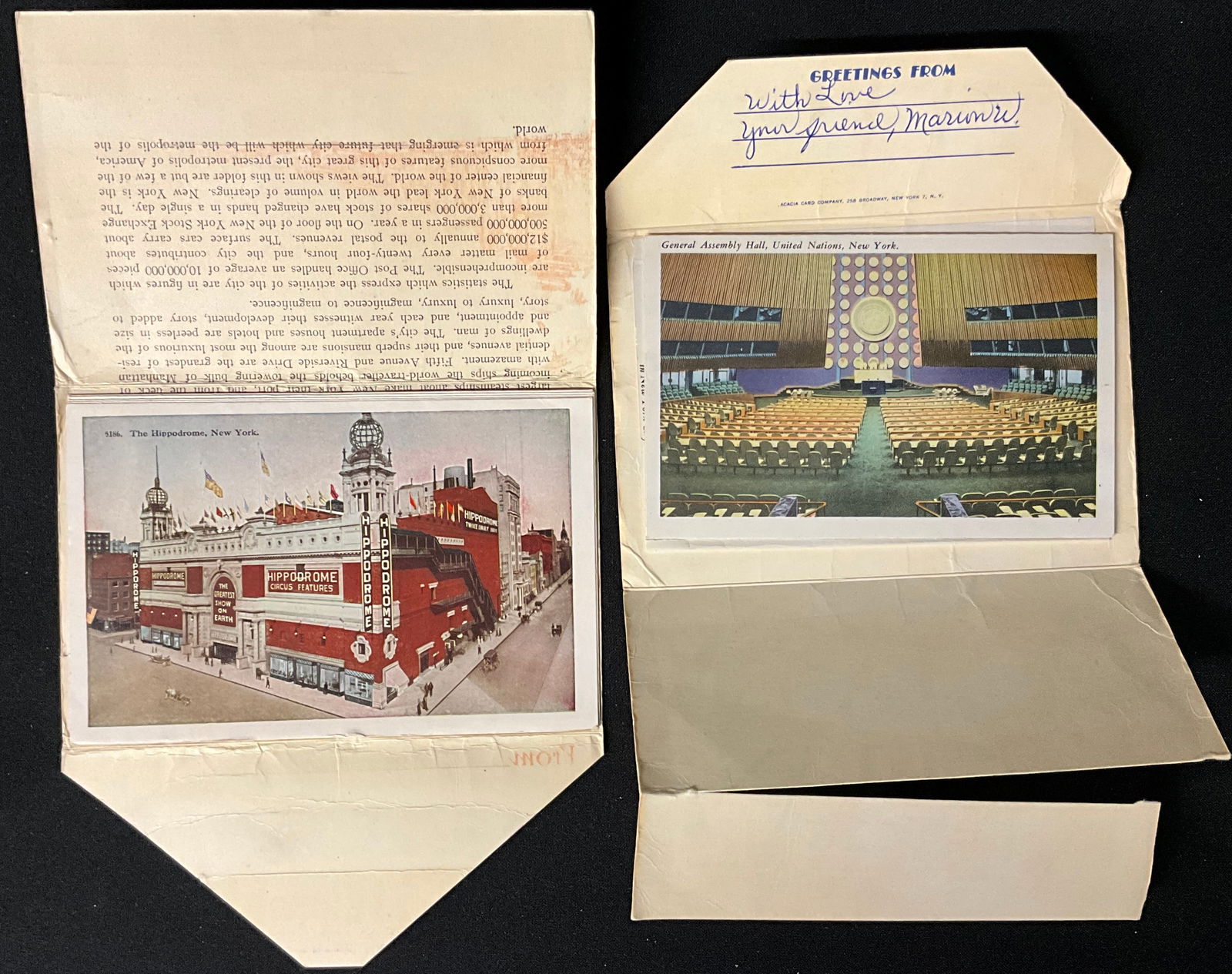 Vintage North American Travel Souvenir Folders and Postcards, 1920s-1970s - 5