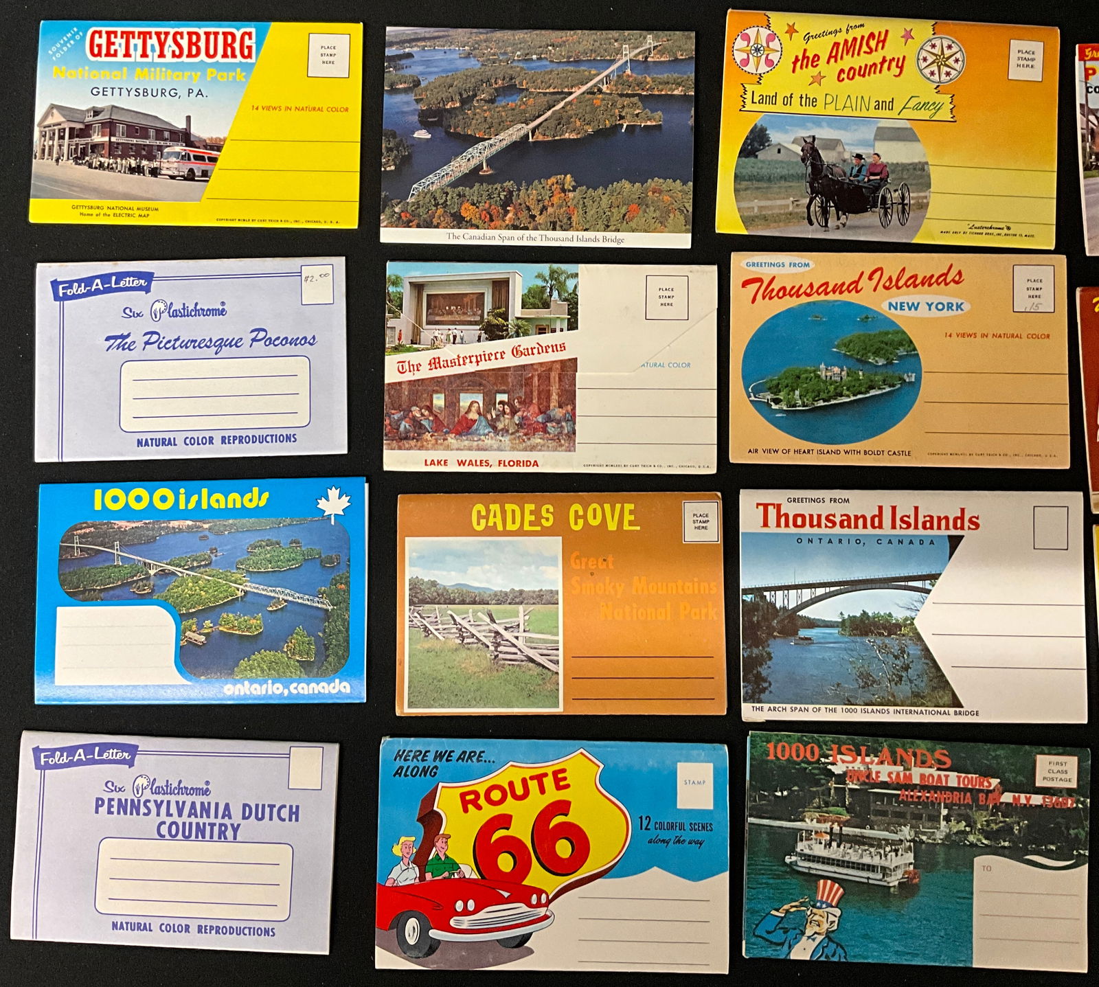 Mid-Century Souvenir Travel Folders and Ephemera Collection, 1940s-1960s - 3