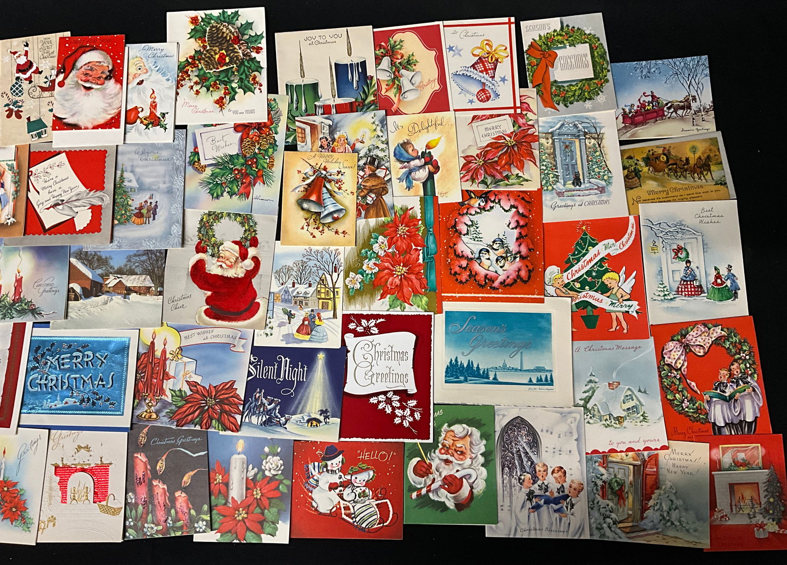 Mid-Century Holiday Imagery, Greeting Cards, 1940s-1960s - 2