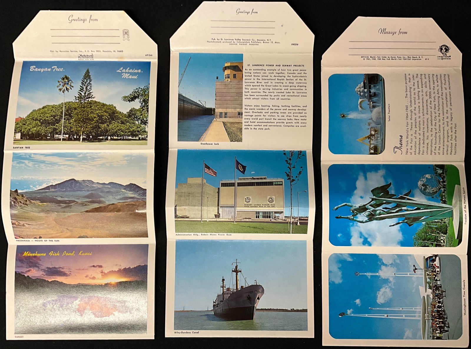 Mid-Century American Travel, Souvenir Postcard Folders, c. 1955-1970 - 5