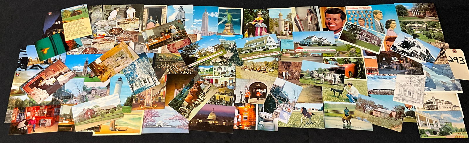 Kennedy Family and Americana Vintage Postcard Collection, c. 1950s-1970s (1 of 7)