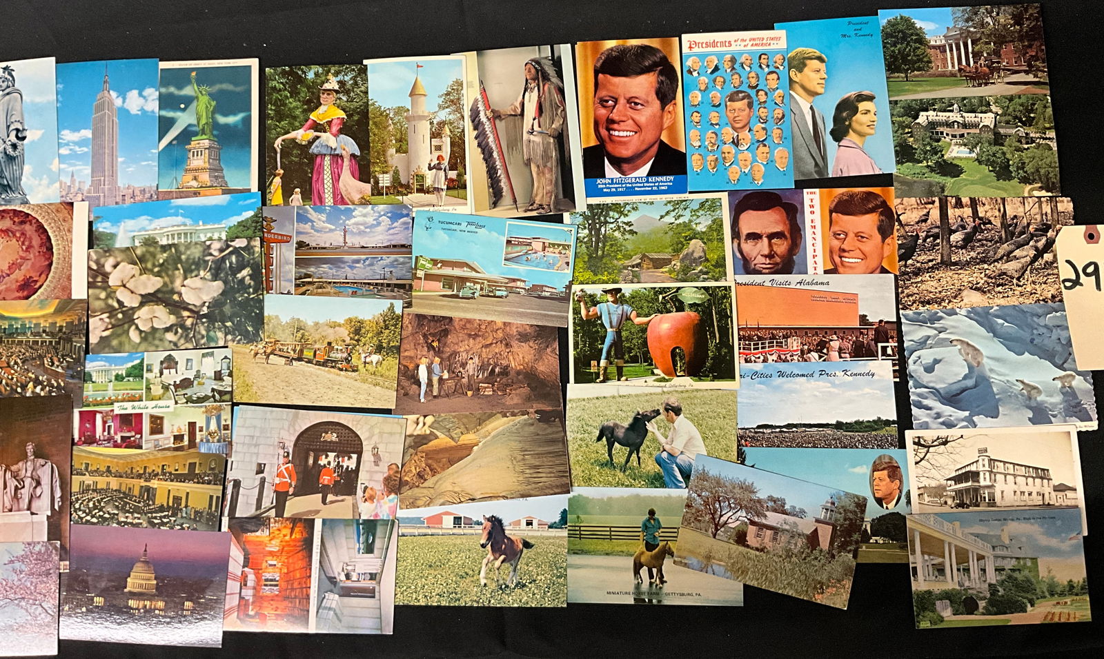 Kennedy Family and Americana Vintage Postcard Collection, c. 1950s-1970s - 6