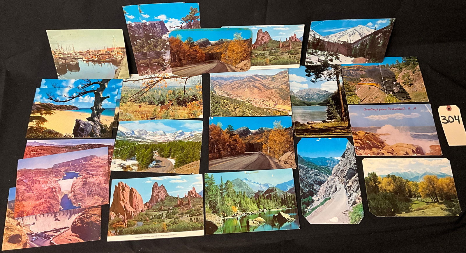 Mid-Century Scenic American and International Postcard Collection, 1950s-1960s (1 of 5)