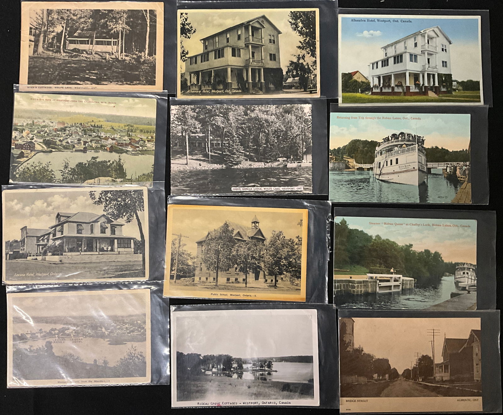 Eastern Ontario and Thousand Islands Regional Postcards, Collection of 30, c. 1905-1955 - 4