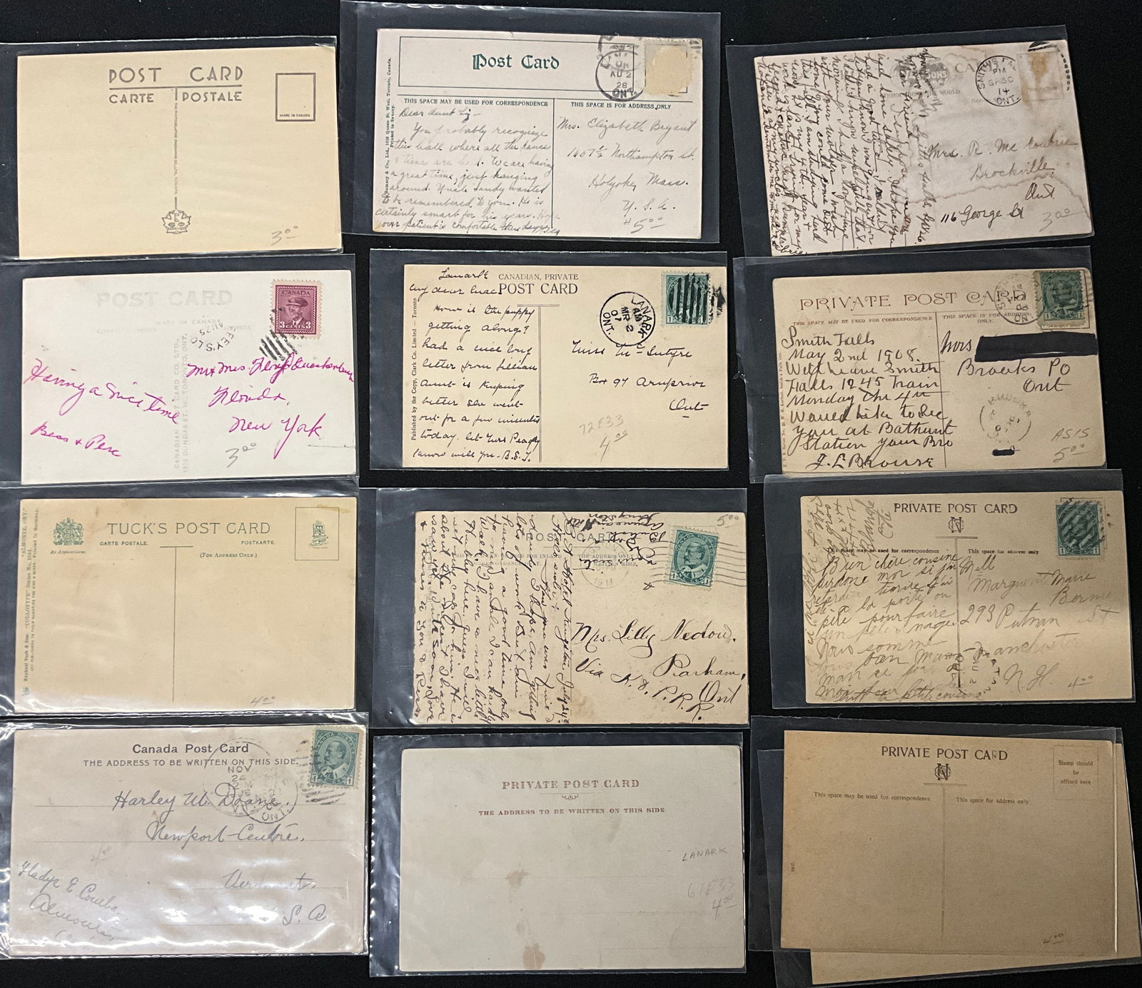 Eastern Ontario and Thousand Islands Regional Postcards, Collection of 30, c. 1905-1955 - 7