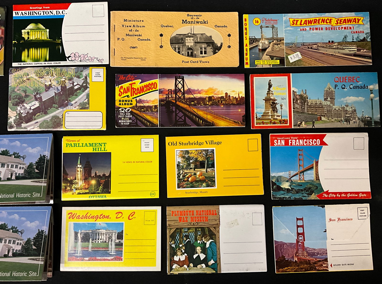 Mid-Century North American Travel Souvenir Folders and Postcards, c. 1950s-1970s - 2