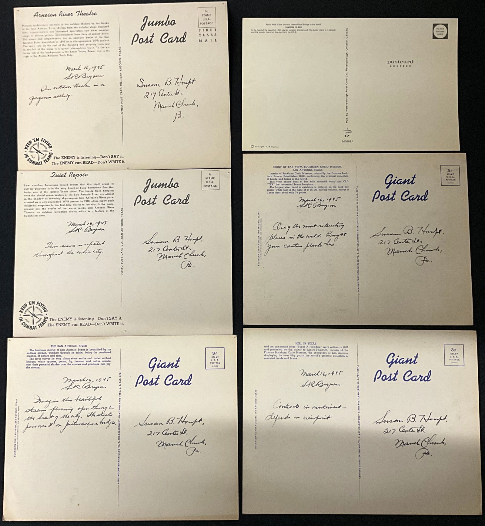 San Antonio Texas and Tourism Ephemera Collection, 1945 - 3