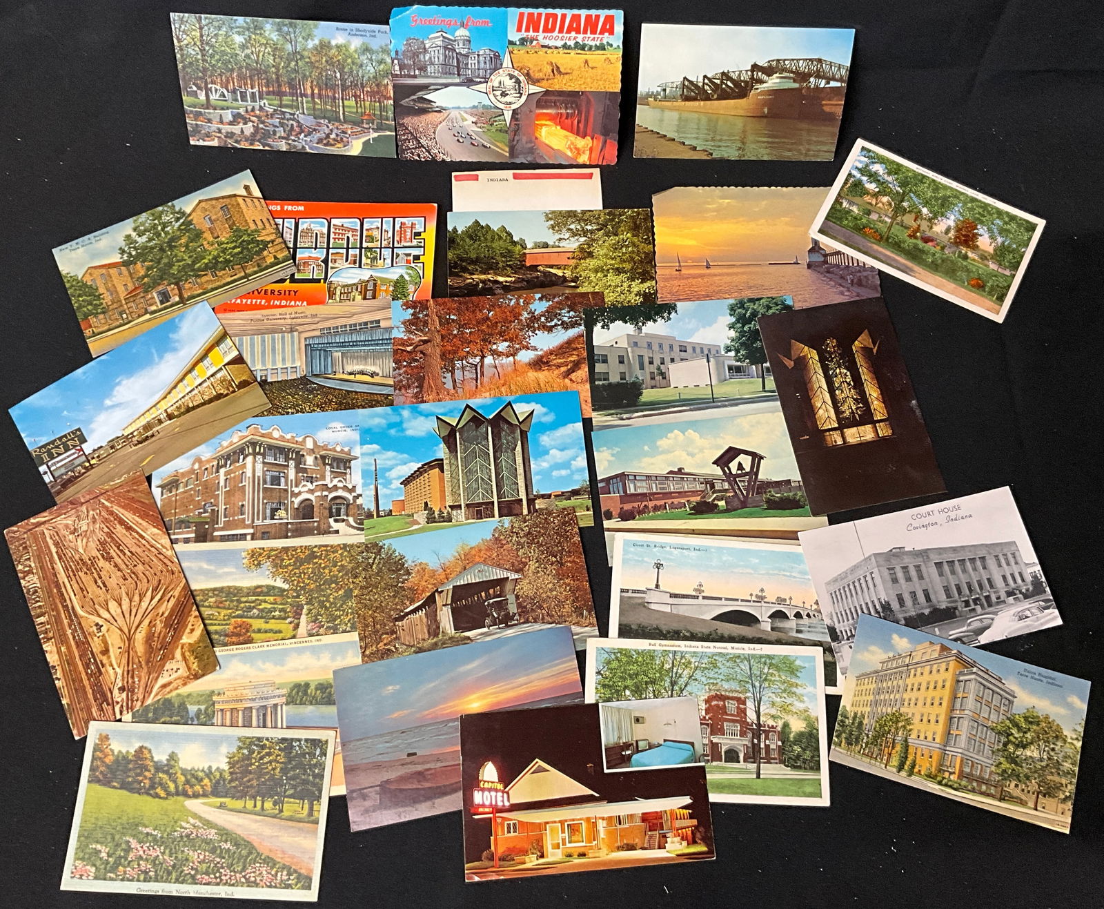 Multi-State Topographical Postcard Collection, 1928-1974 - 11