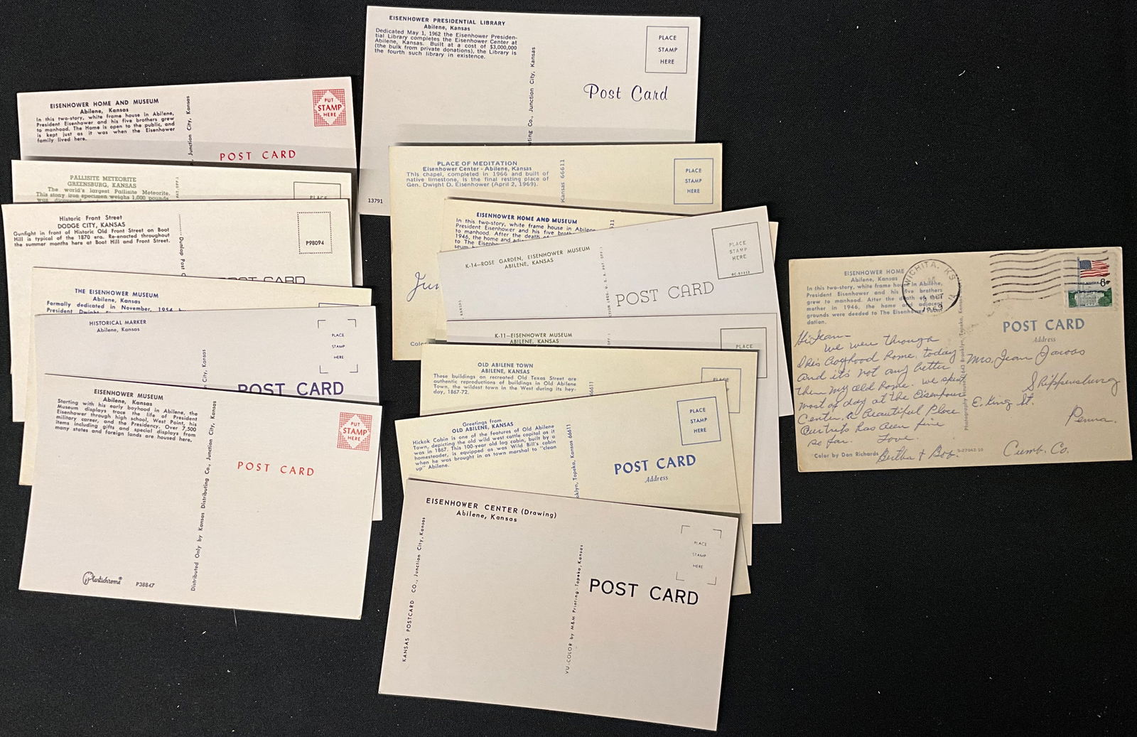 Multi-State Topographical Postcard Collection, 1928-1974 - 14