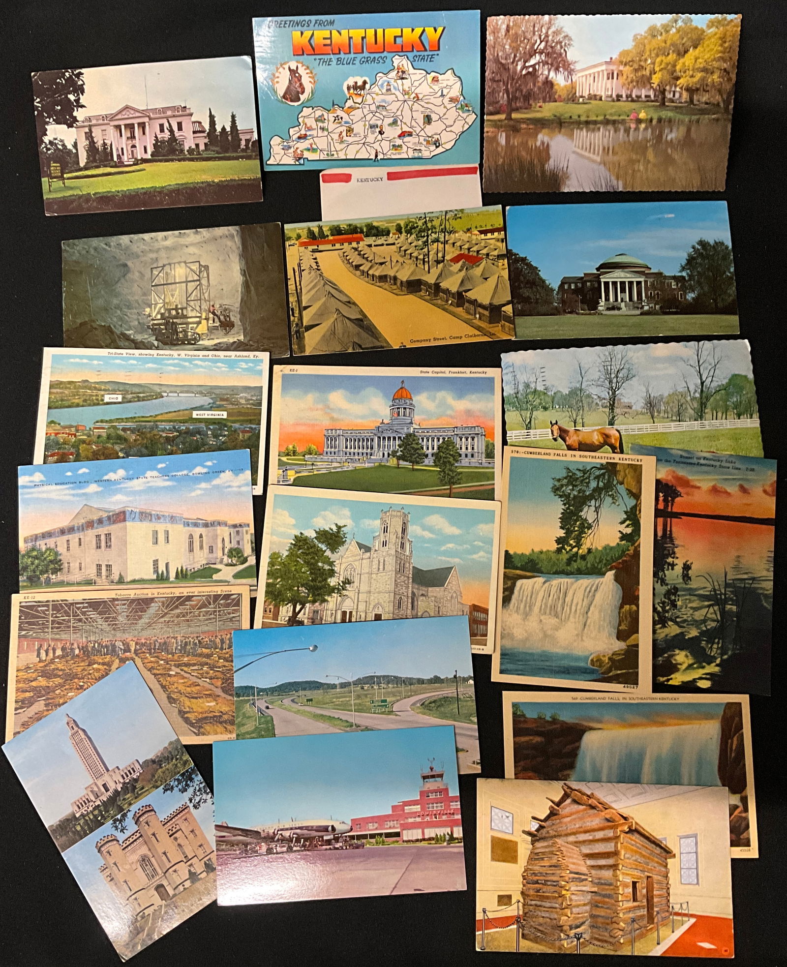 Multi-State Topographical Postcard Collection, 1928-1974 - 6