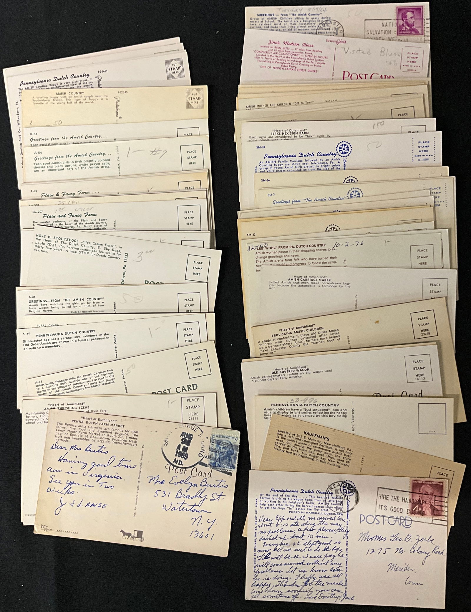 Pennsylvania Travel Ephemera, Postcards and Souvenir Booklets, c. 1950s-1970s - 5