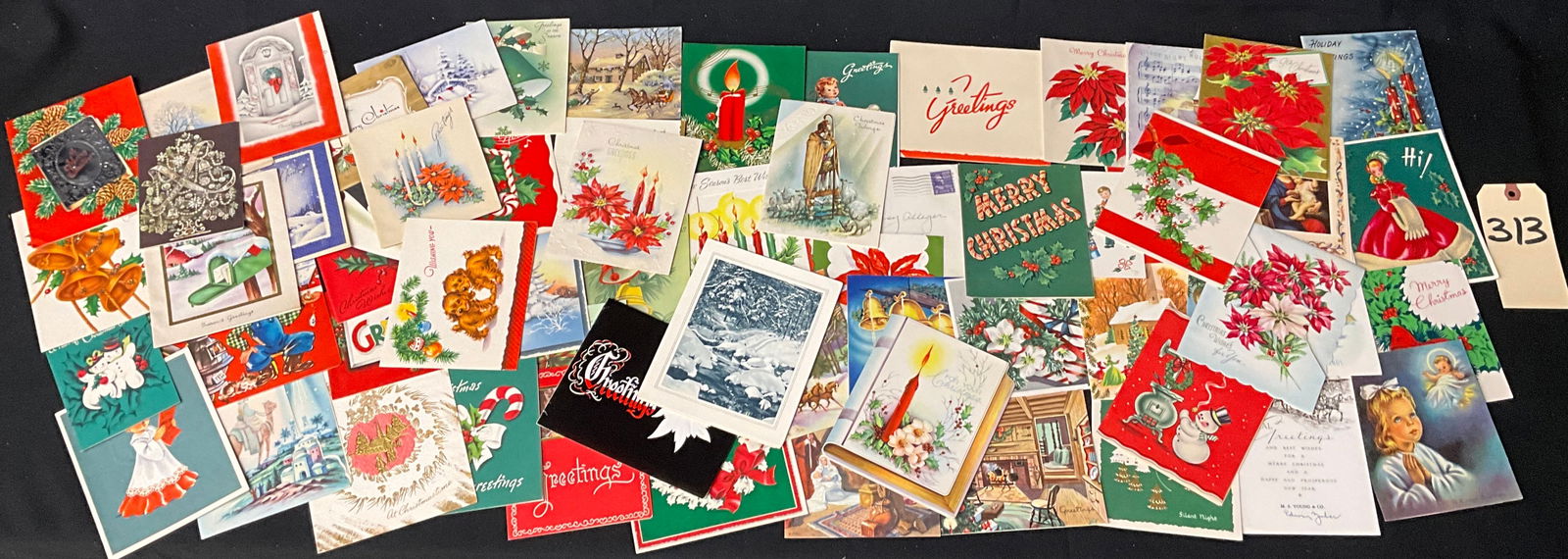 Mid-Century Christmas Greeting Cards and Holiday Ephemera, Circa 1948-1953 (1 of 6)