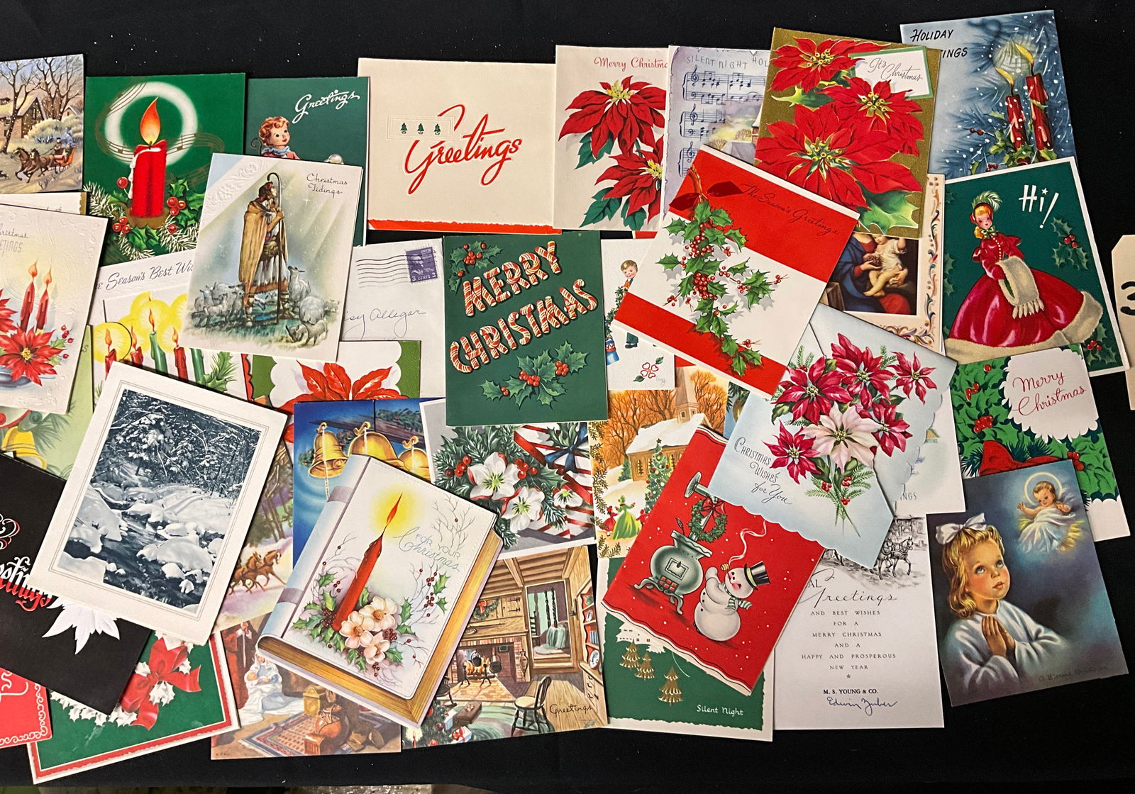 Mid-Century Christmas Greeting Cards and Holiday Ephemera, Circa 1948-1953 - 2