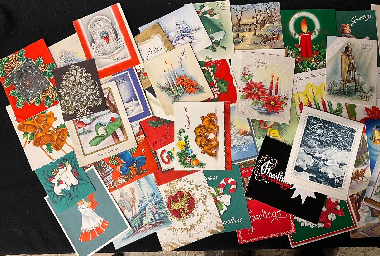 Mid-Century Christmas Greeting Cards and Holiday Ephemera, Circa 1948-1953 - 4
