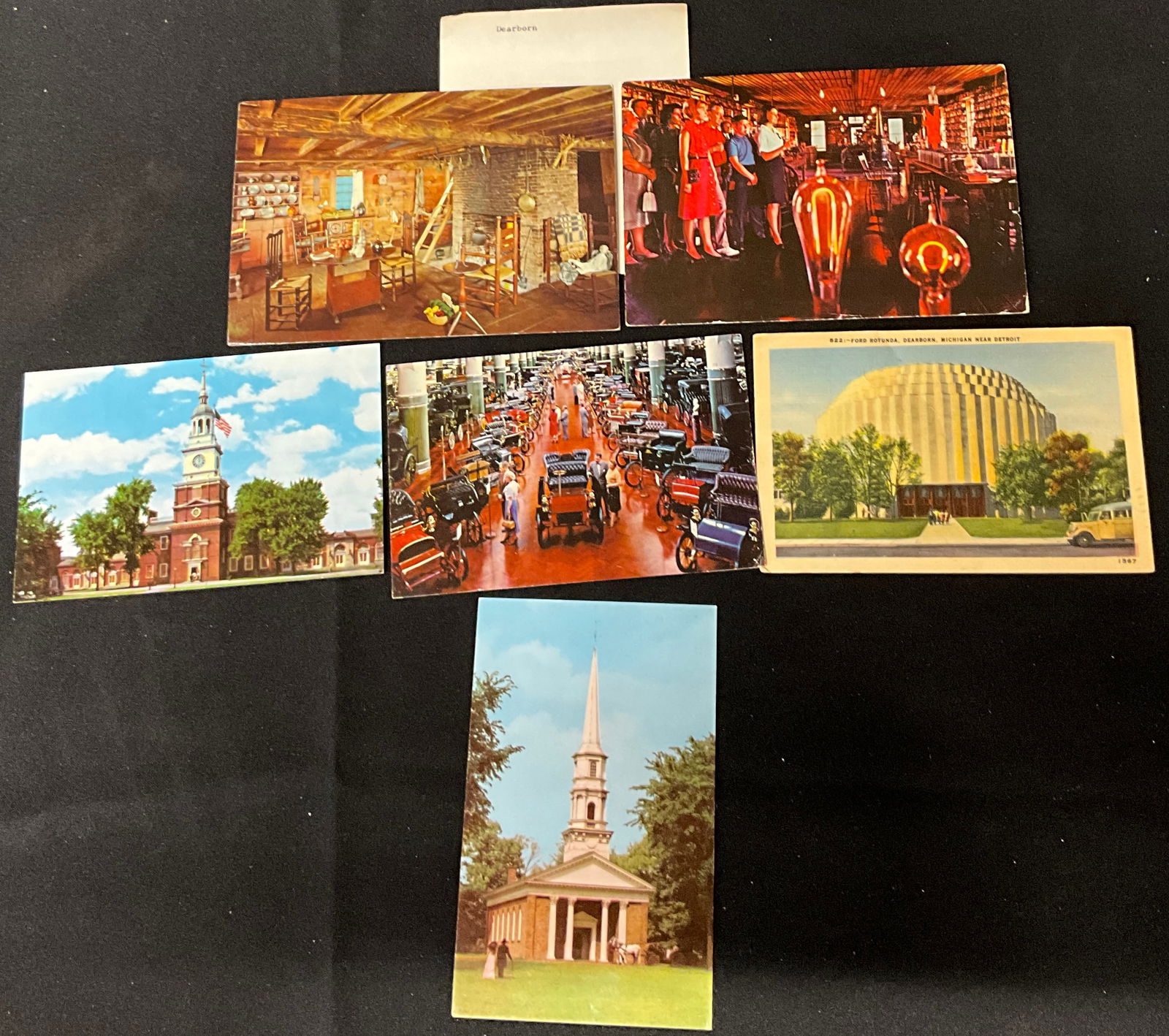Massachusetts and Michigan Vintage Postcard Collection, 1929-1972 - 2
