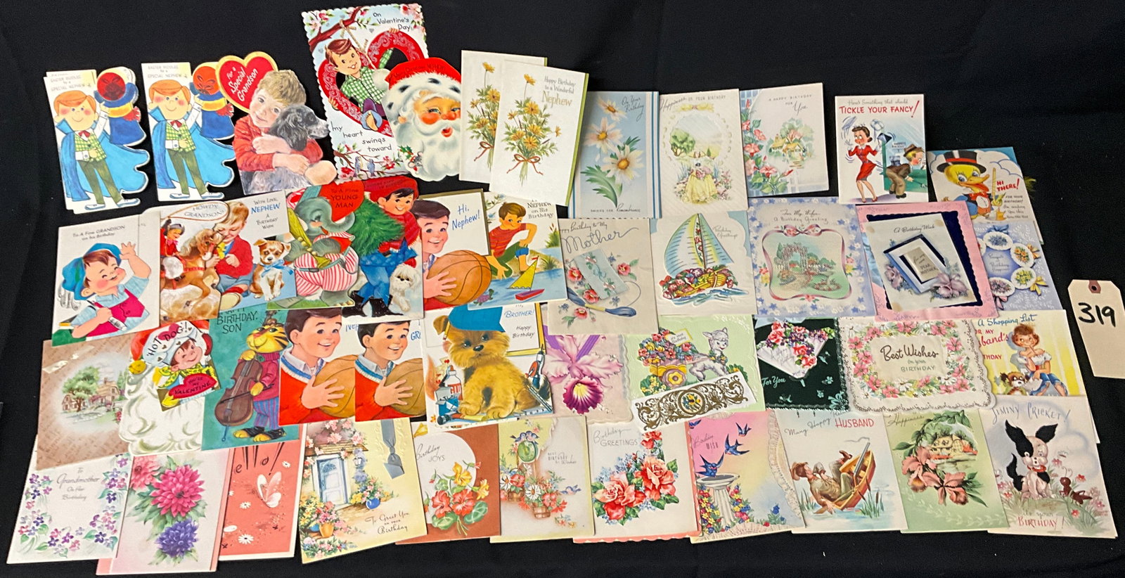 Large Collection of Vintage Greeting Cards and Ephemera, Circa 1940s-1960s (1 of 2)