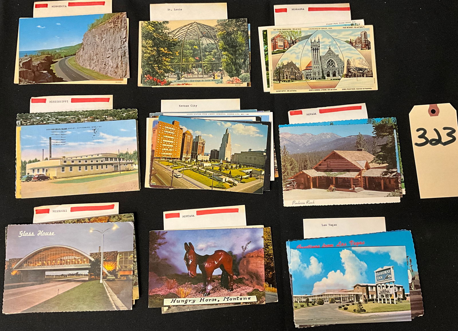 Vintage United States Travel and Landmark Postcard Collection, 1938-1975 (1 of 20)