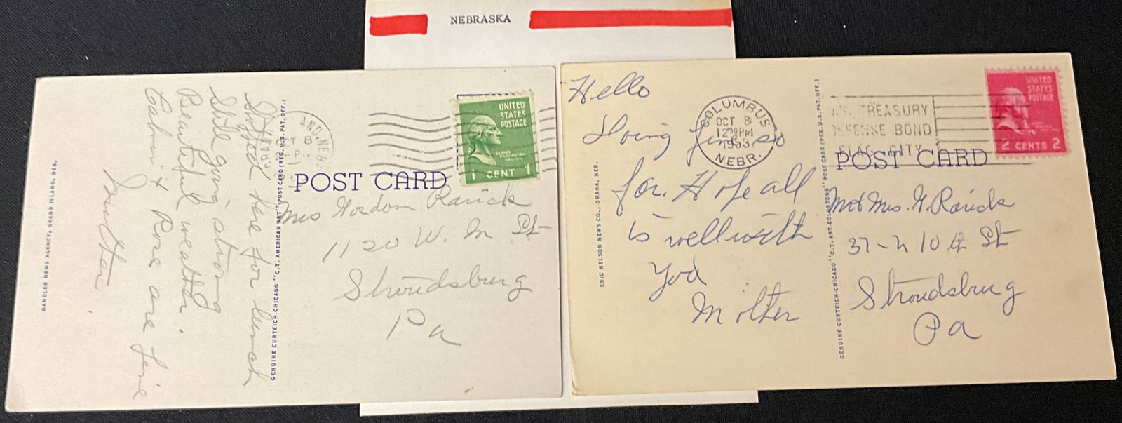 Vintage United States Travel and Landmark Postcard Collection, 1938-1975 - 20