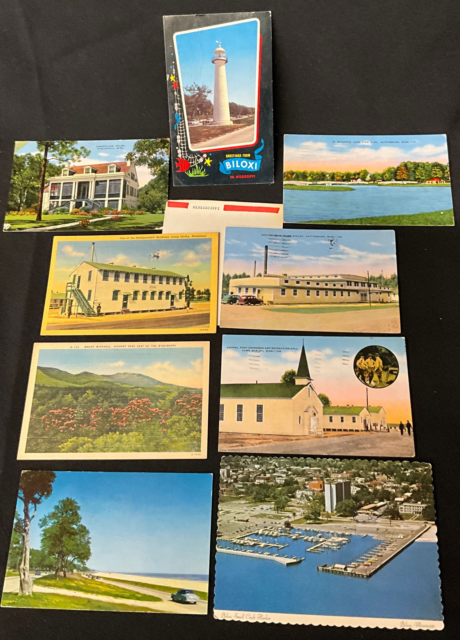 Vintage United States Travel and Landmark Postcard Collection, 1938-1975 - 4