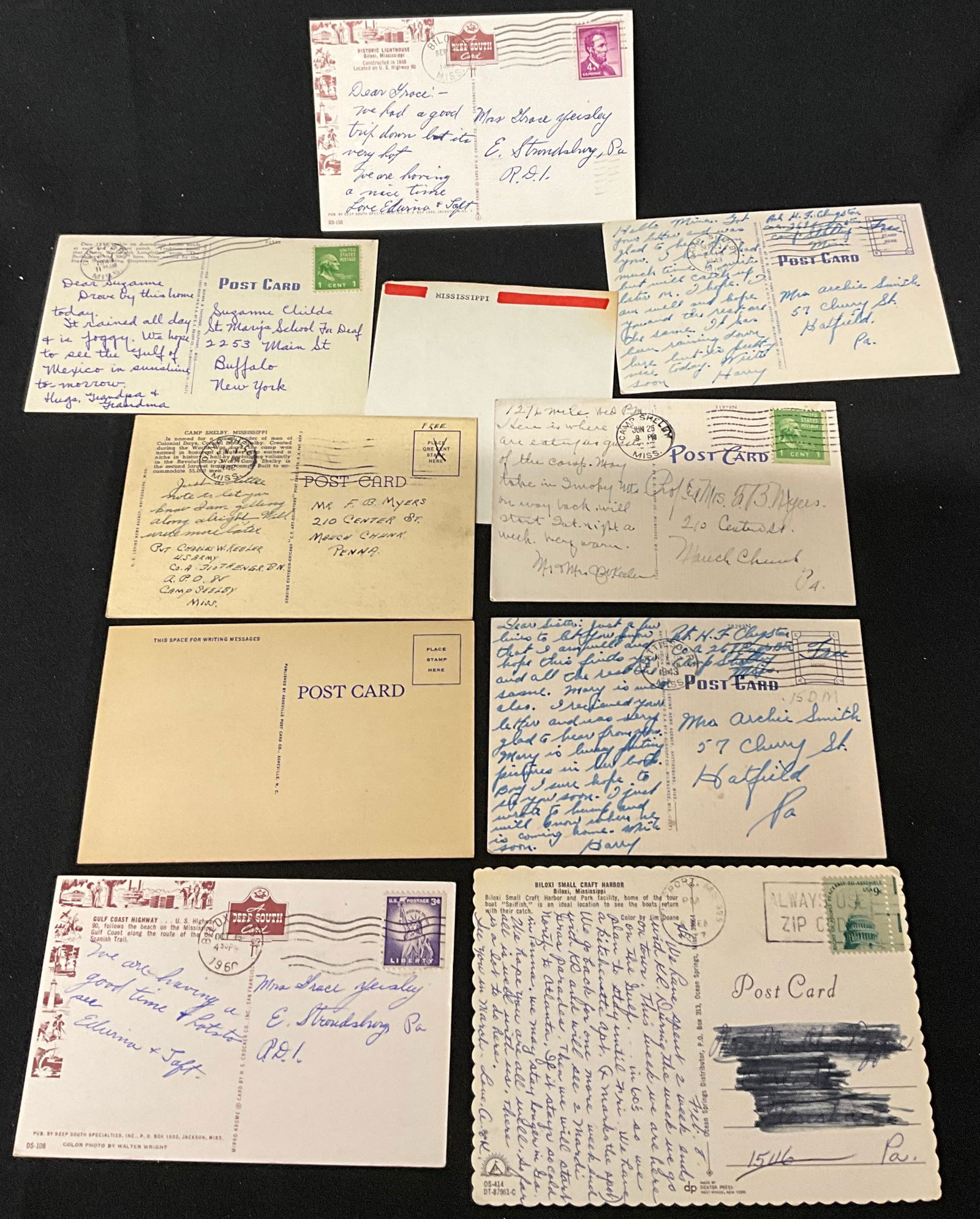 Vintage United States Travel and Landmark Postcard Collection, 1938-1975 - 6