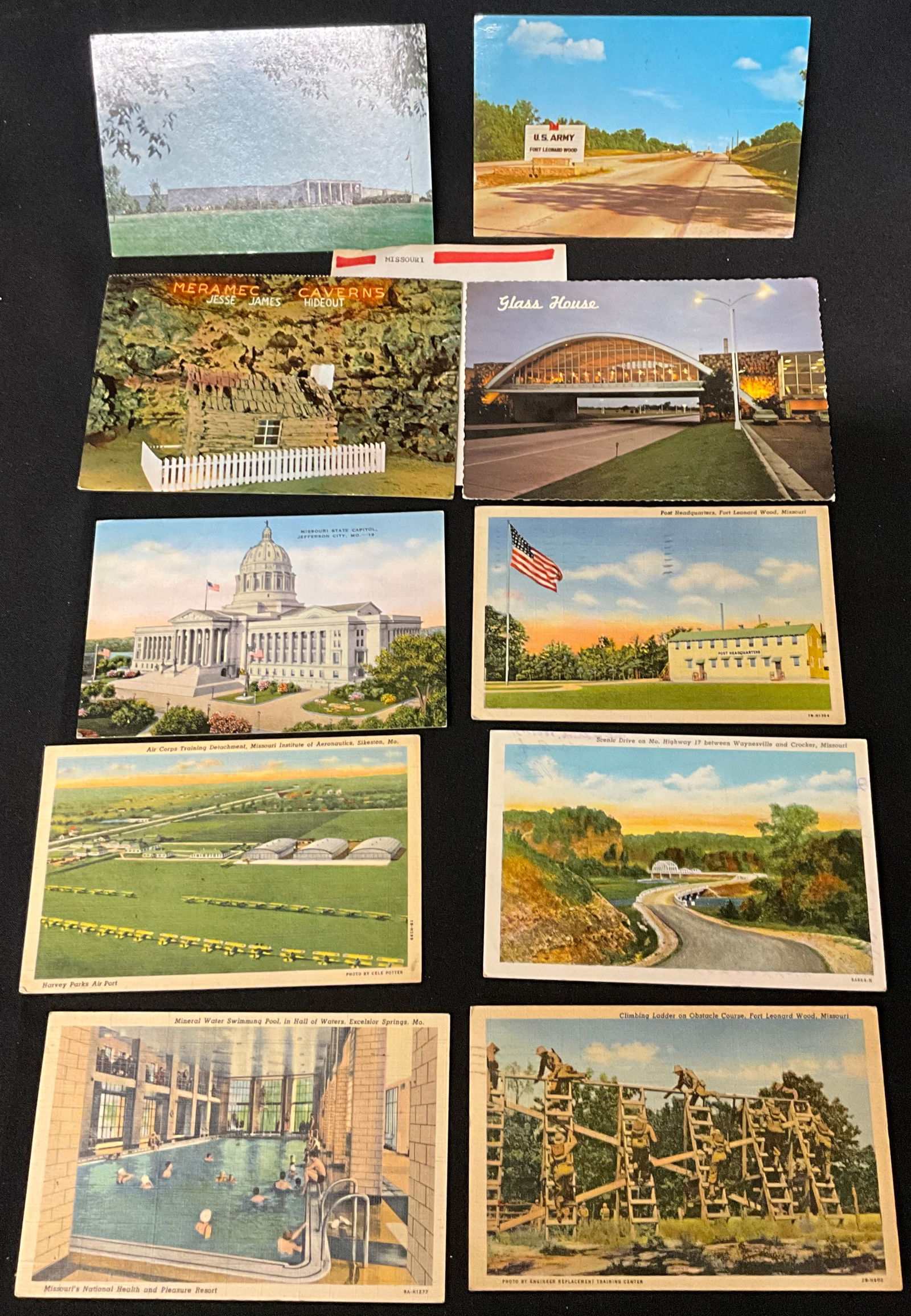 Vintage United States Travel and Landmark Postcard Collection, 1938-1975 - 7