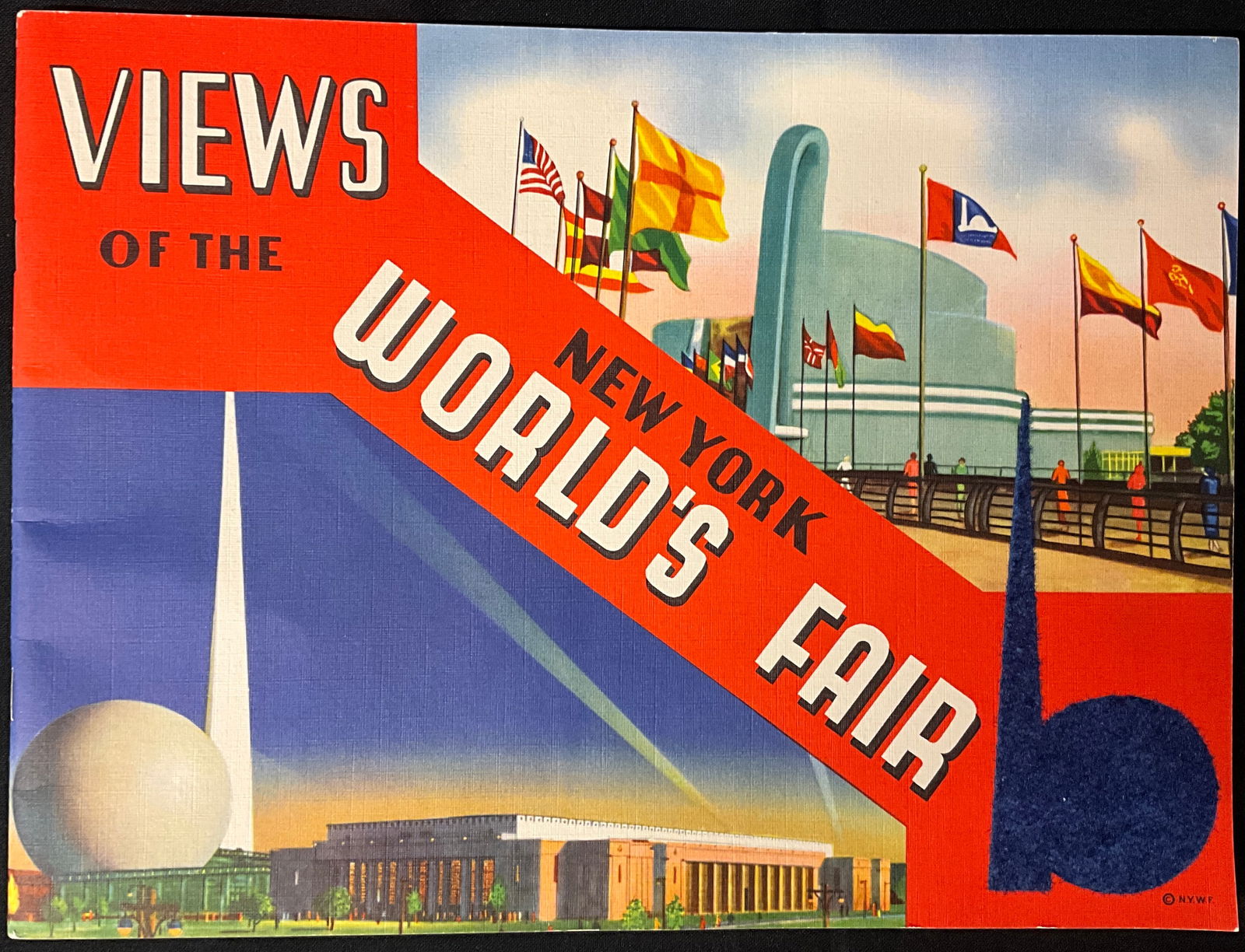 A Collection of 1939 New York World's Fair Vintage Postcards and Paper Ephemera - 8