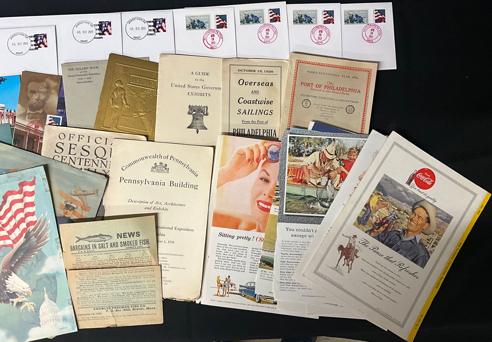 Philadelphia 1926 Sesqui-Centennial Exposition and Americana Ephemera Lot, 1905-2012 - 2