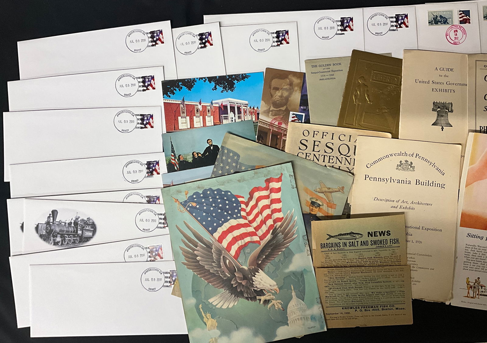 Philadelphia 1926 Sesqui-Centennial Exposition and Americana Ephemera Lot, 1905-2012 - 3